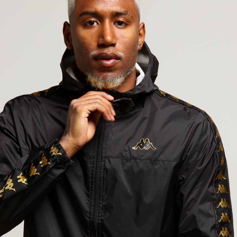 Kappa Banda Dawson Jacket Black/Gold